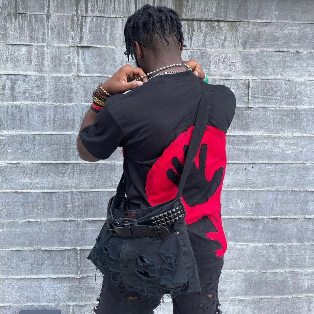 Speedy’s revenge distressed side bag